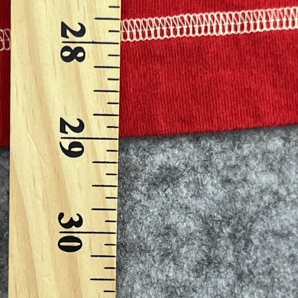 2 Roundtree & Yorke Mens XL Red & Orange Short Sleeve Cotton Sleepwear Henley - Picture 14 of 14